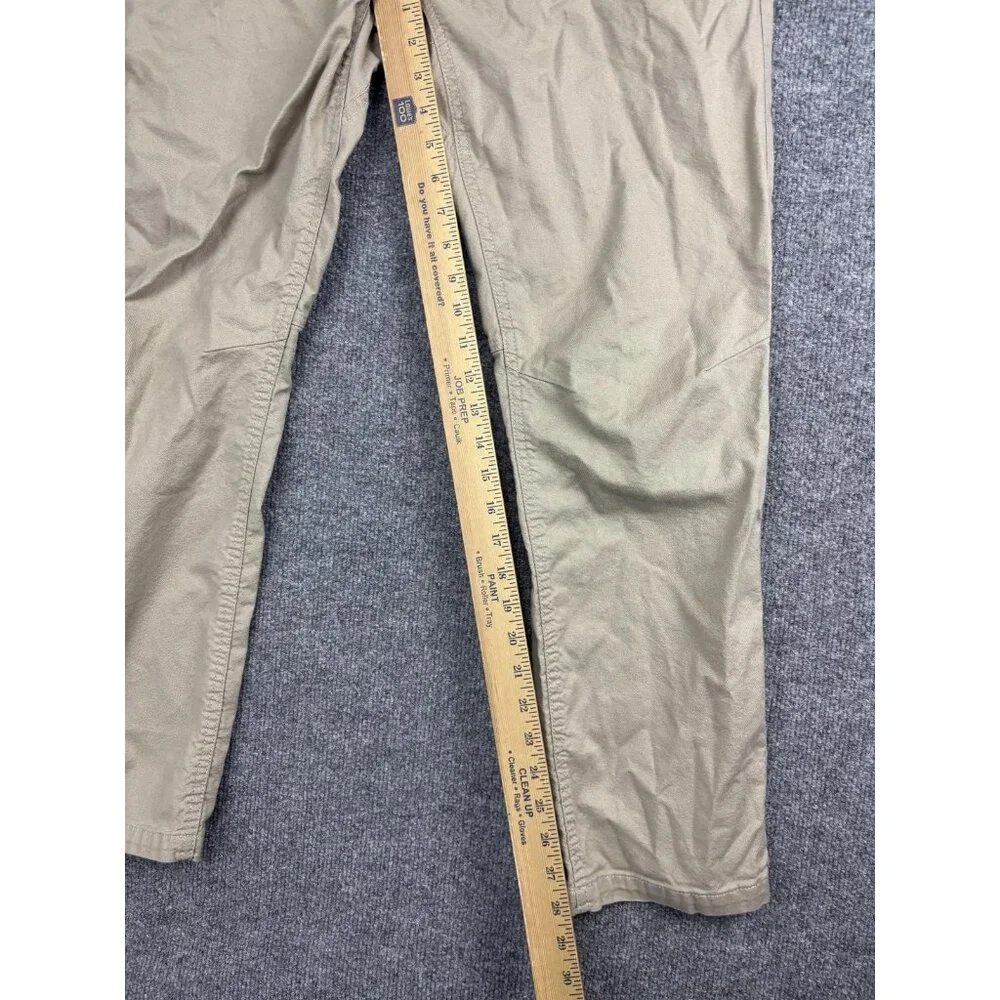 The North Face Pants Mens 32‎ Short Khaki Beige Stretch Cotton Chino Straight